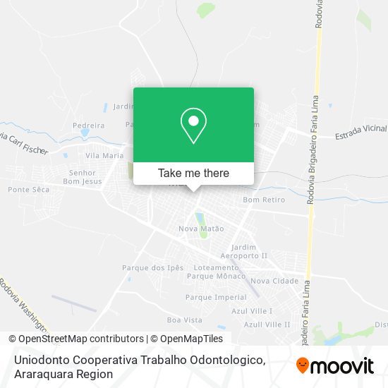 Uniodonto Cooperativa Trabalho Odontologico map