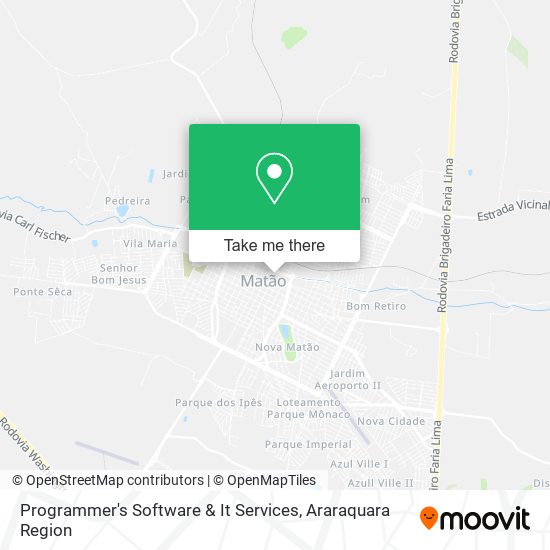 Programmer's Software & It Services map