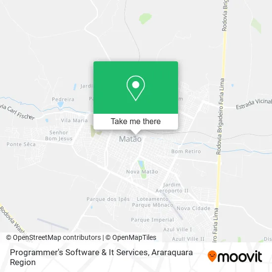 Programmer's Software & It Services map