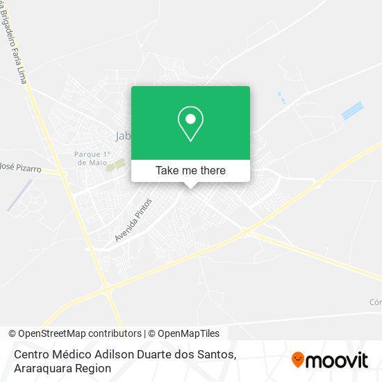 Centro Médico Adilson Duarte dos Santos map