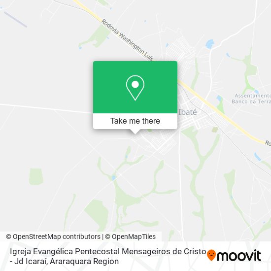 Igreja Evangélica Pentecostal Mensageiros de Cristo - Jd Icaraí map