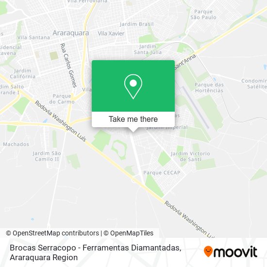 Brocas Serracopo - Ferramentas Diamantadas map