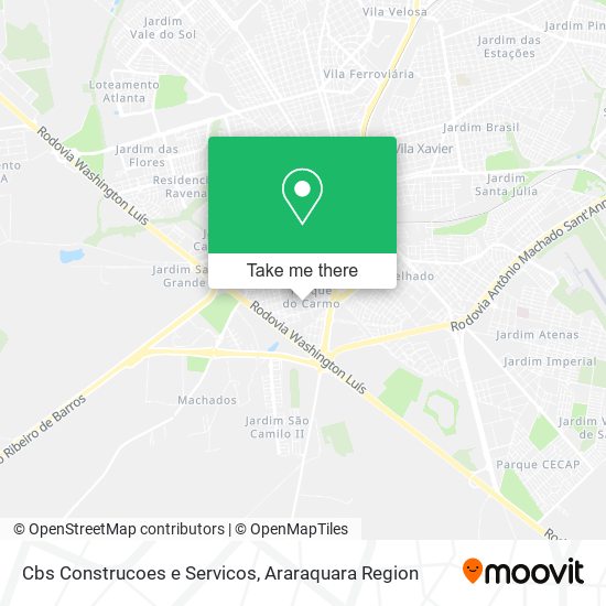 Cbs Construcoes e Servicos map