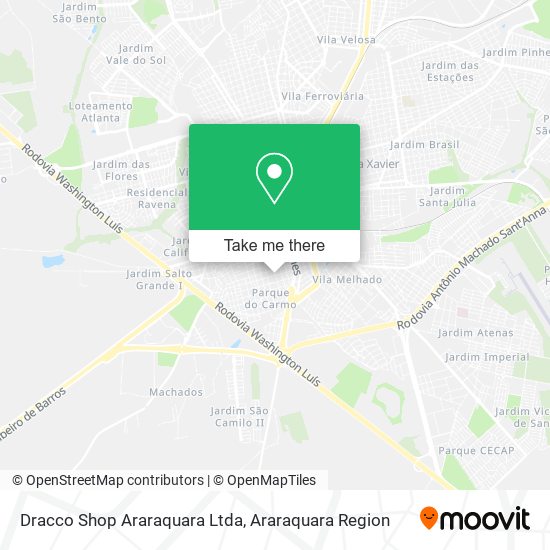 Dracco Shop Araraquara Ltda map
