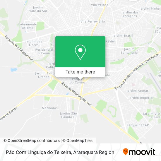 Pão Com Linguiça do Teixeira map