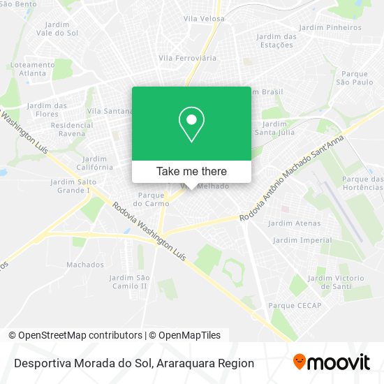 Desportiva Morada do Sol map