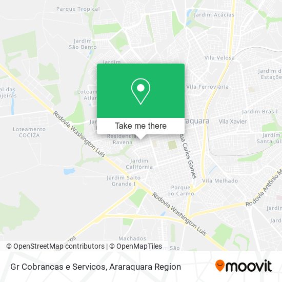 Gr Cobrancas e Servicos map