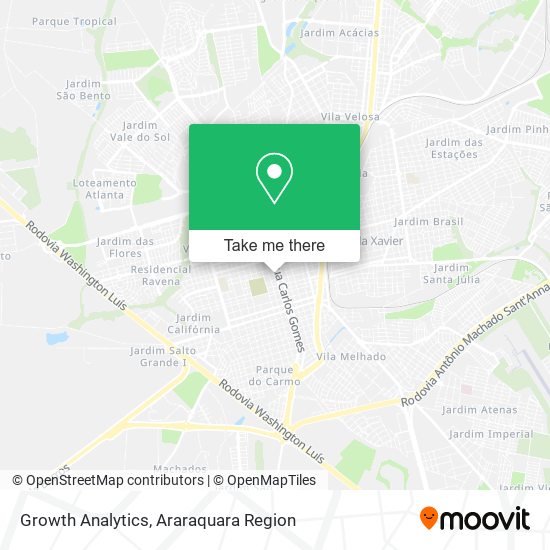 Growth Analytics map