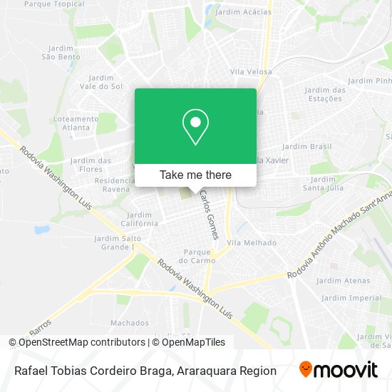 Rafael Tobias Cordeiro Braga map