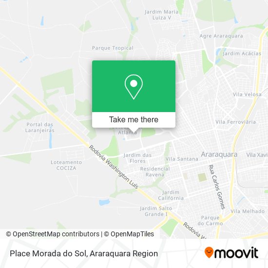 Place Morada do Sol map