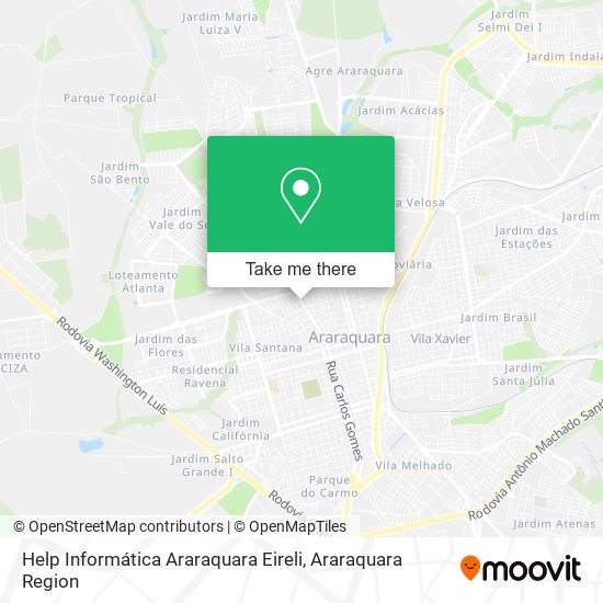 Help Informática Araraquara Eireli map