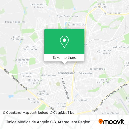 Clínica Médica de Ângelo S S map