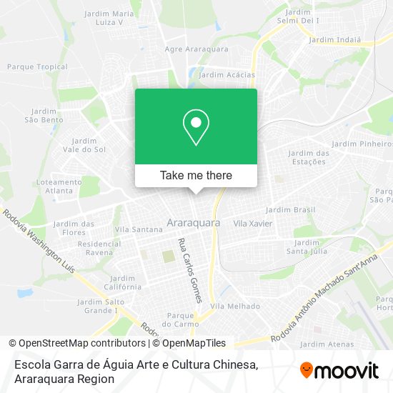 Escola Garra de Águia Arte e Cultura Chinesa map