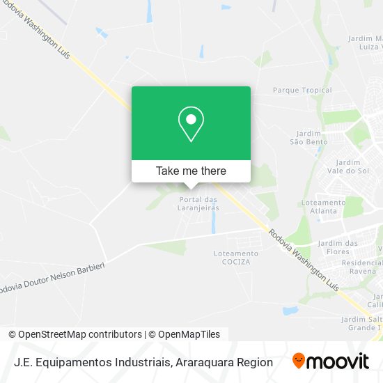 J.E. Equipamentos Industriais map