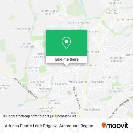 Adriana Duarte Leite Prigenzi map