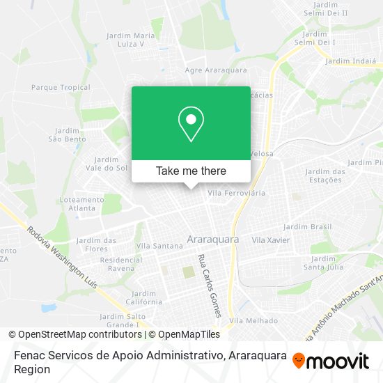Fenac Servicos de Apoio Administrativo map
