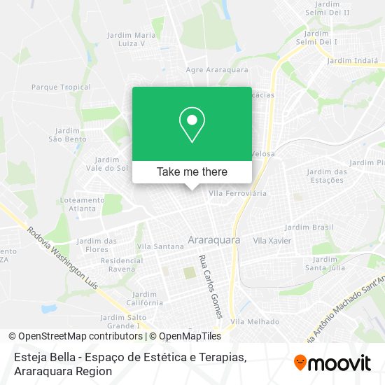 Esteja Bella - Espaço de Estética e Terapias map