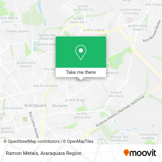 Ramon Metais map