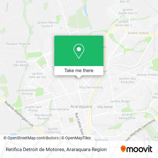 Retifica Detroit de Motores map