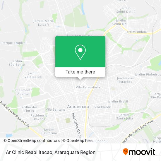 Ar Clinic Reabilitacao map