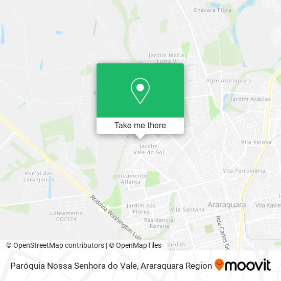 Paróquia Nossa Senhora do Vale map