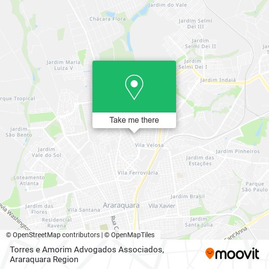 Torres e Amorim Advogados Associados map