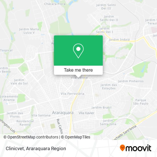 Clinicvet map