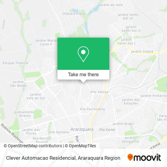Clever Automacao Residencial map