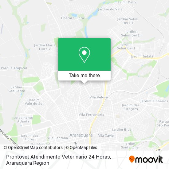 Prontovet Atendimento Veterinario 24 Horas map