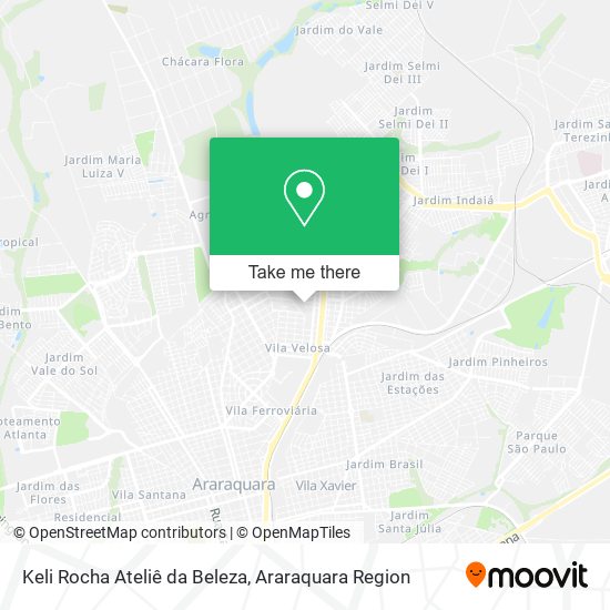 Keli Rocha Ateliê da Beleza map