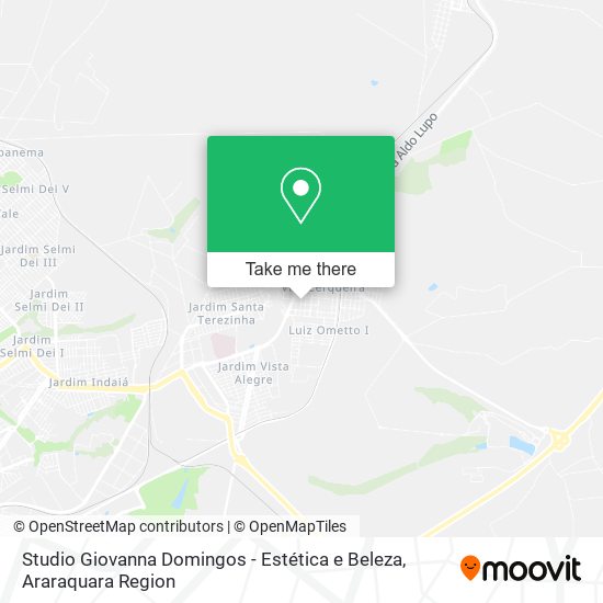 Studio Giovanna Domingos - Estética e Beleza map