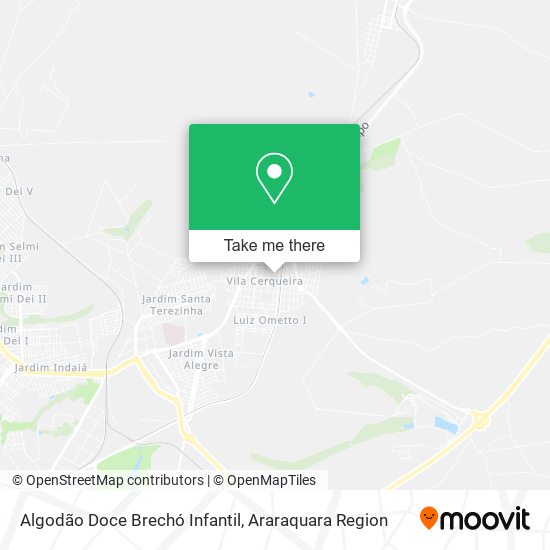 Algodão Doce Brechó Infantil map