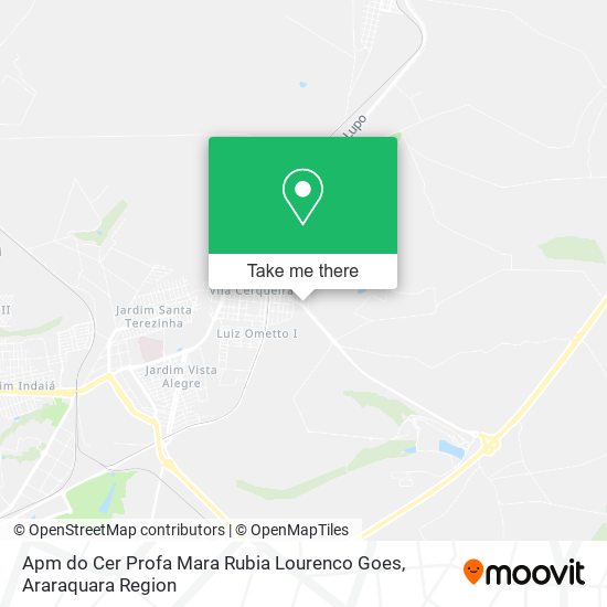 Apm do Cer Profa Mara Rubia Lourenco Goes map