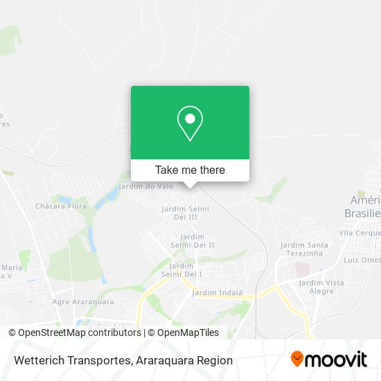 Wetterich Transportes map