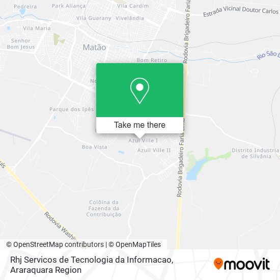 Rhj Servicos de Tecnologia da Informacao map