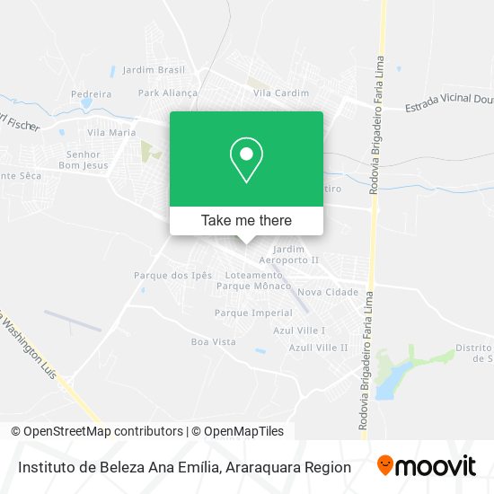 Instituto de Beleza Ana Emília map