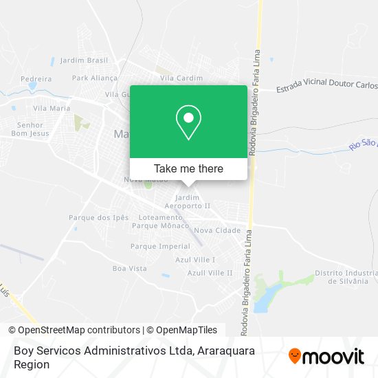 Boy Servicos Administrativos Ltda map