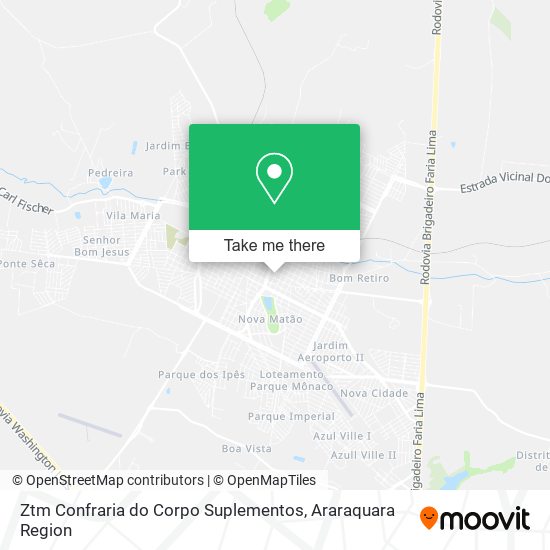 Ztm Confraria do Corpo Suplementos map