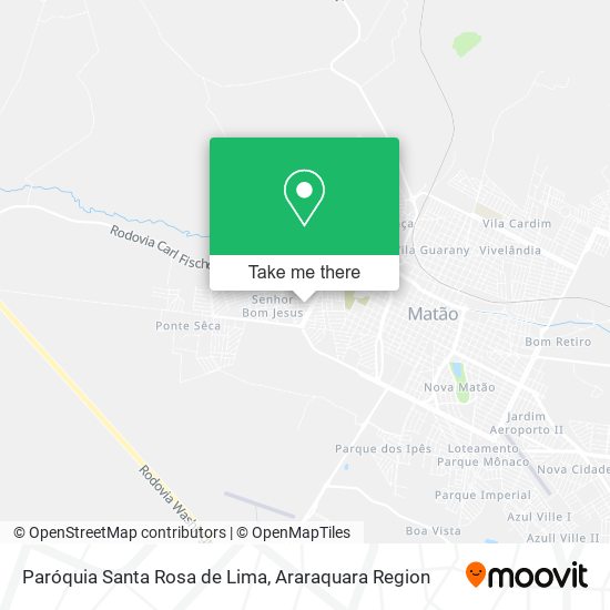 Paróquia Santa Rosa de Lima map