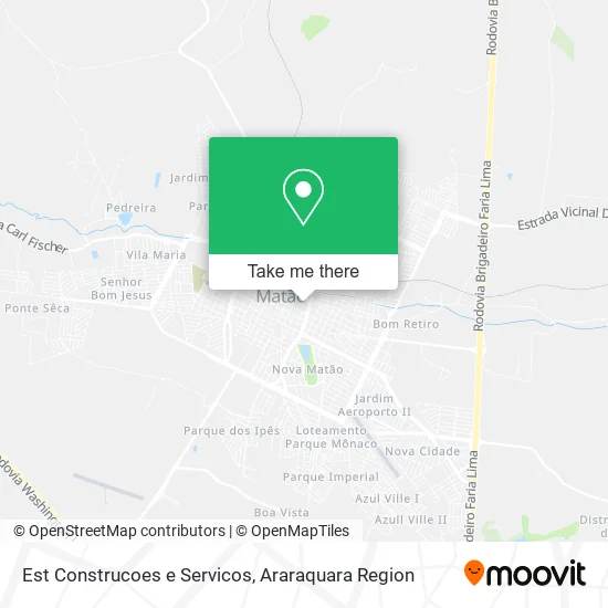 Est Construcoes e Servicos map