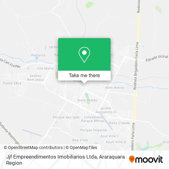 Jjf Empreendimentos Imobiliarios Ltda map