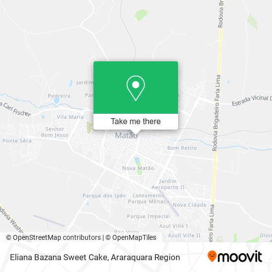Eliana Bazana Sweet Cake map