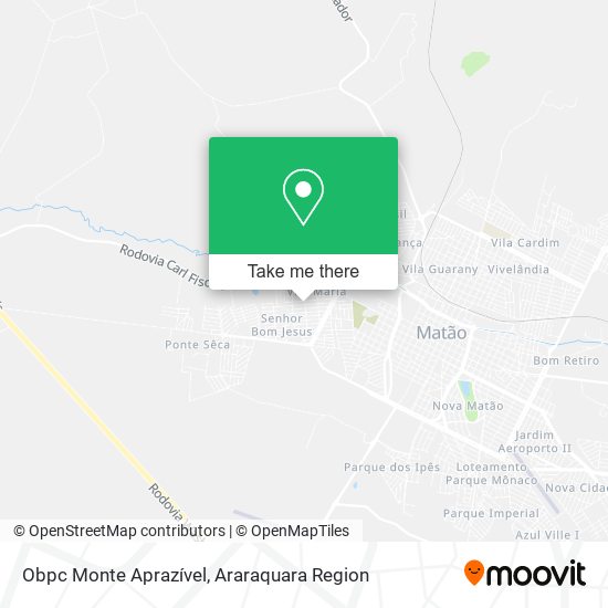 Obpc Monte Aprazível map