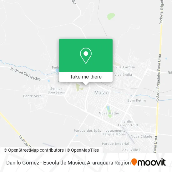 Danilo Gomez - Escola de Música map