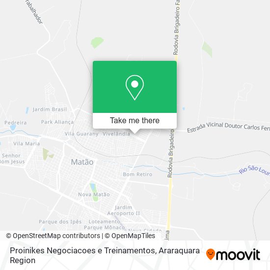 Proinikes Negociacoes e Treinamentos map