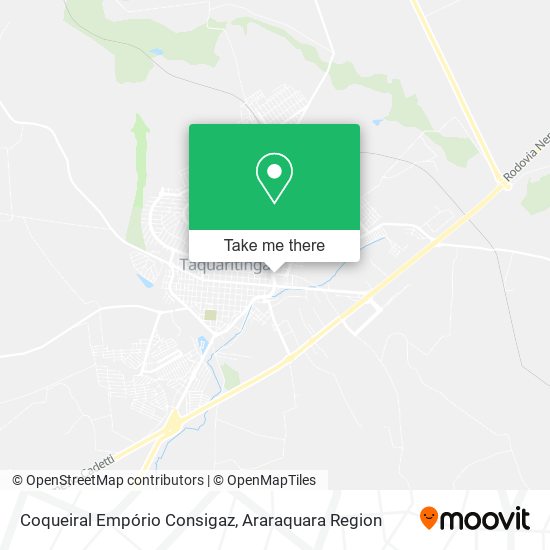 Coqueiral Empório Consigaz map