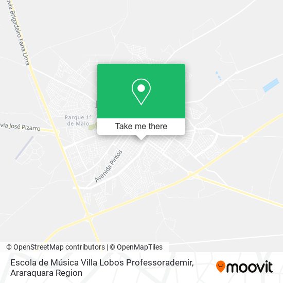 Escola de Música Villa Lobos Professorademir map