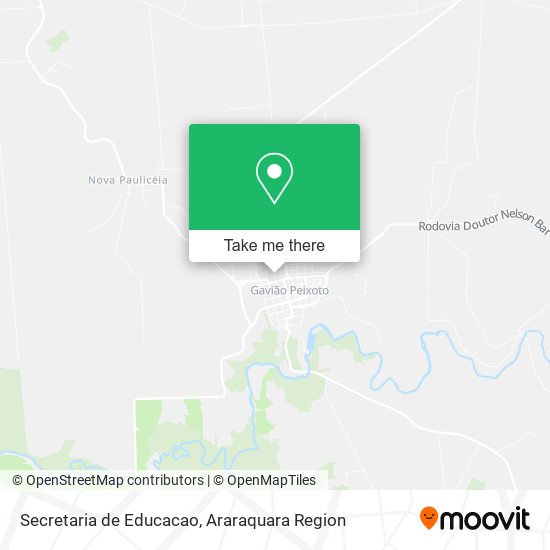 Secretaria de Educacao map