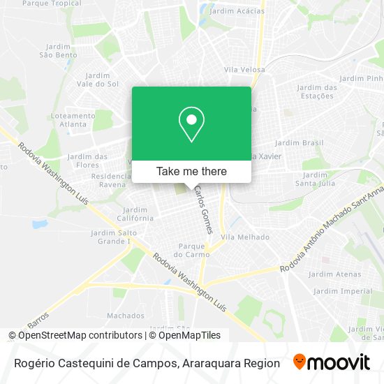 Rogério Castequini de Campos map