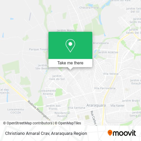 Christiano Amaral Crav map